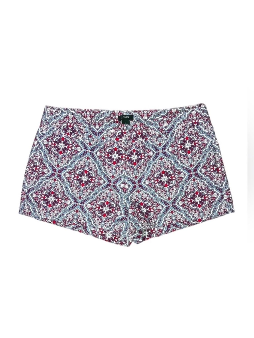 J. Crew City Fit Shorts Medallion Print Shorts 8